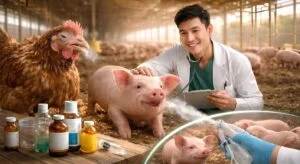 trị hô hấp cho vật nuôi